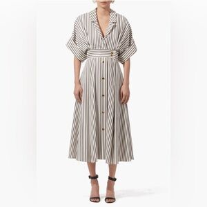 Carolina Herrera Striped Shirtdress, size XXS/XS as seen on Meghan Markle